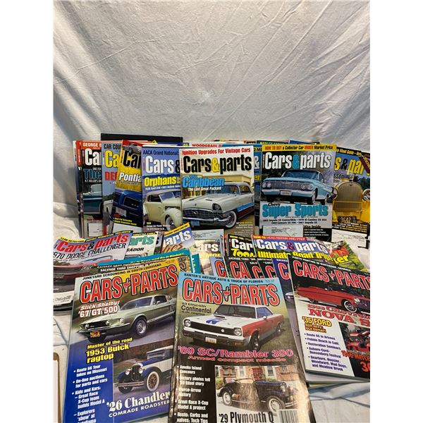 Lot of Cars and parts magazines