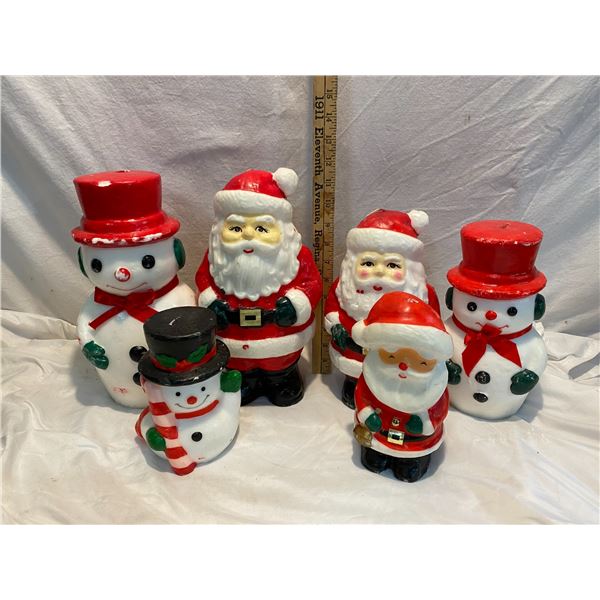 Lot of vintage Christmas candles