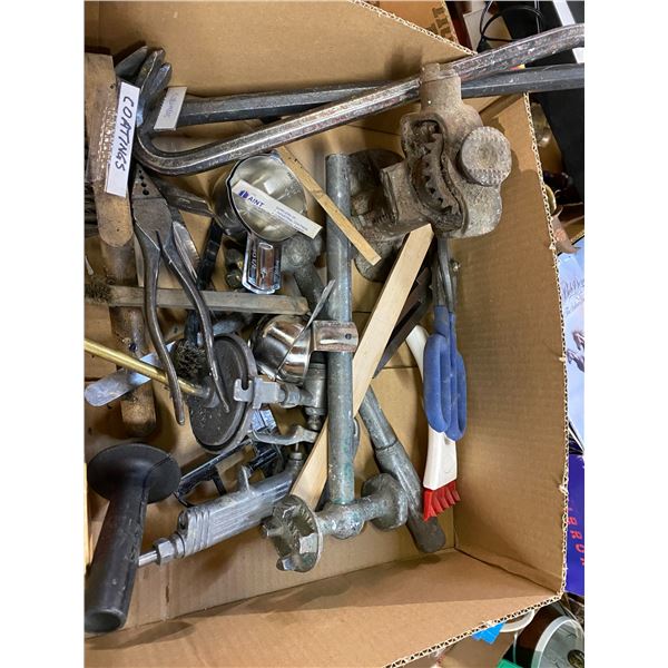Lot Misc. tools, prybars ect