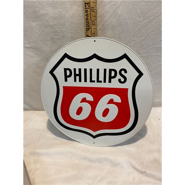 Phillips 66 Tin sign
