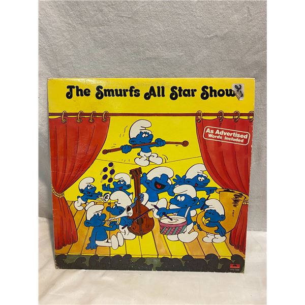 The Smurfs All Star Show record