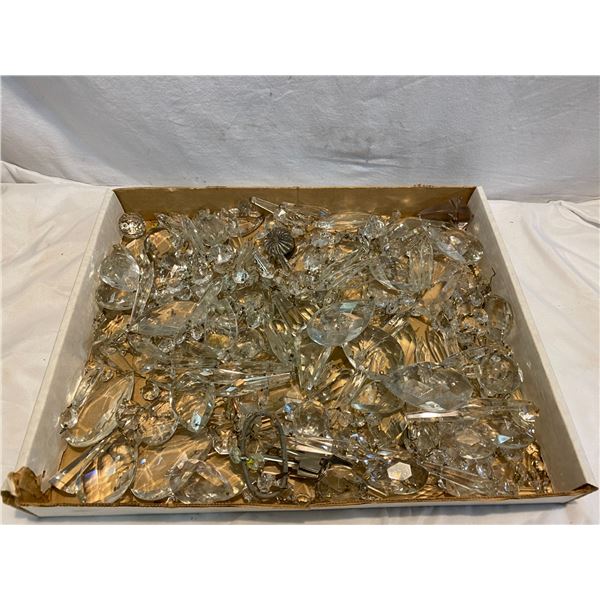 Lot of crystals glass