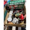Image 1 : Box of Misc. tools, steel wool ect
