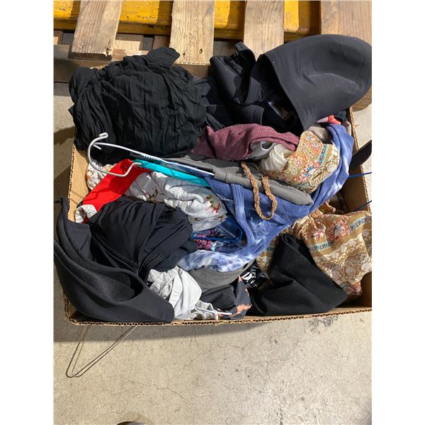 Box of misc. clothing