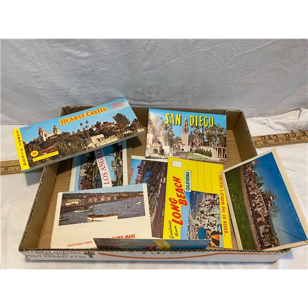 Lot of collectibles and post cards
