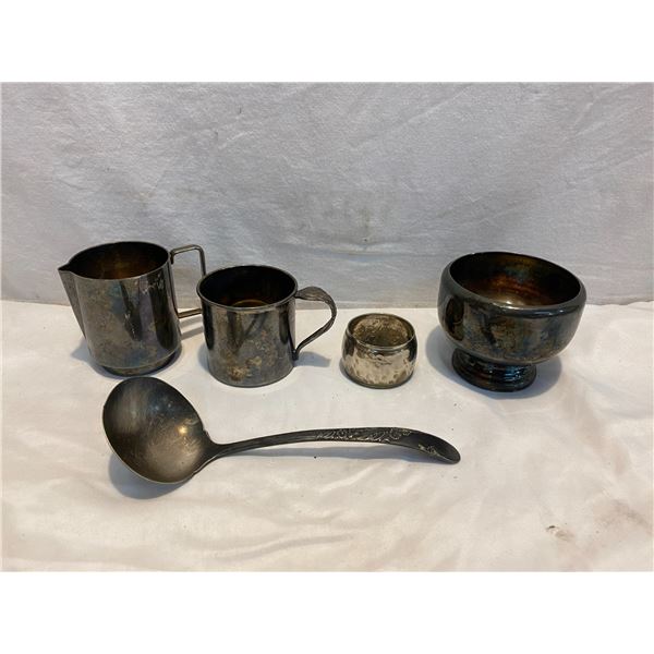 Lot of silver plate