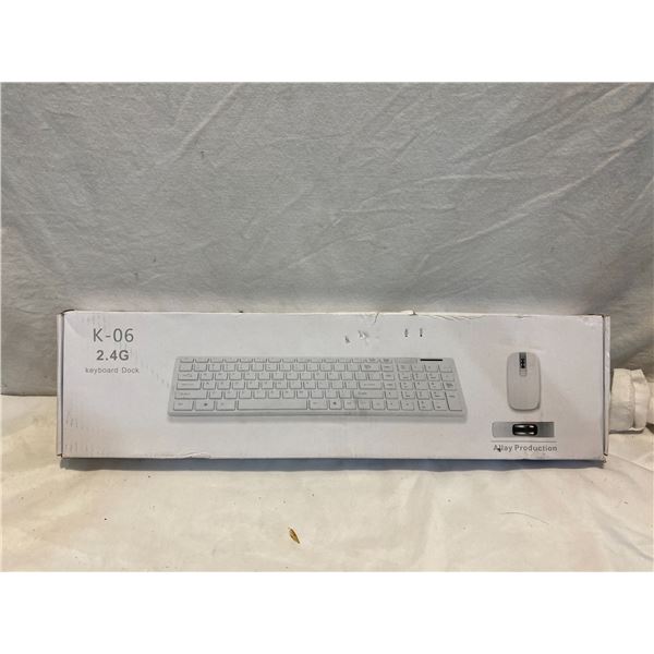 Wireless keyboard and mouse