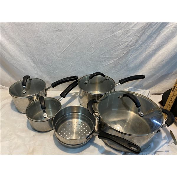 Kitchen Aid pots and pans