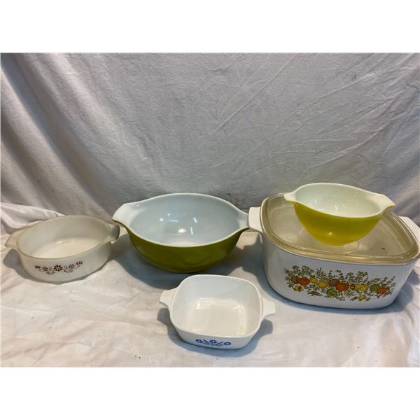 Lot corning ware and Pyrex