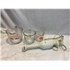 Image 1 : Lot Measuring cups and hand blender