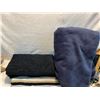 Image 1 : Fuzzy blanket and towels