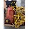 Image 1 : Lot of Jerry can and extention cords