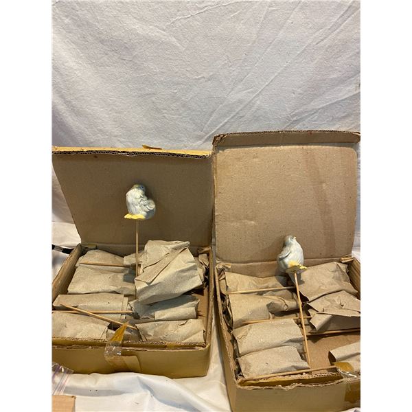 Bird stakes for garden