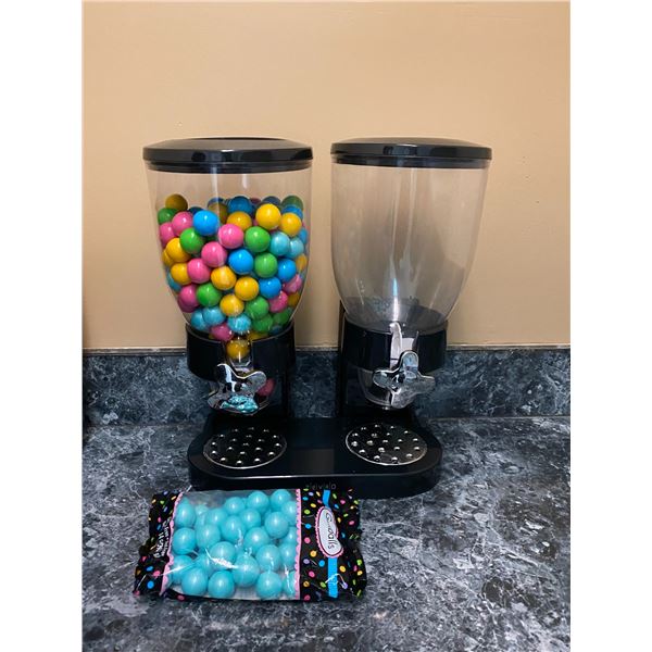 Candy or cereal double dispenser