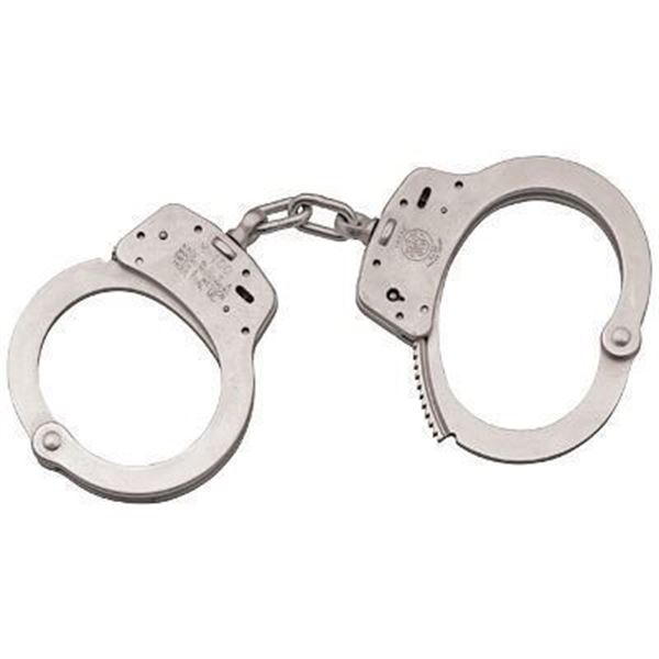 S& W 100 HANDCUFFS NICKEL