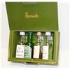 Image 1 : 4 X 50ML BOTTLES HARRODS LONDON SET MIX 40%