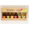 Image 1 : 6 X 4.5CL BOTTLES SET OF HEDIARRD PARIS LIQUEUR 40