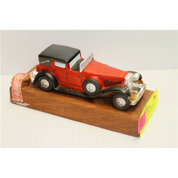 1930 DUESENBERG DECANTER WHISKY 1OZ 86%