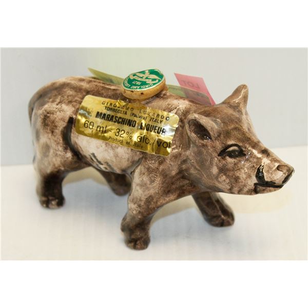 PIG DECANTER 50 ML 32% ITALY LIQUEUR