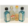Image 1 : 4 X GIN 50ML MINI BOTTLES 40%