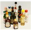 Image 1 : BAG WITH 12 ASSORTED 1OZ LIQUOR BOTTLES ASSORTED ALCOHOL %