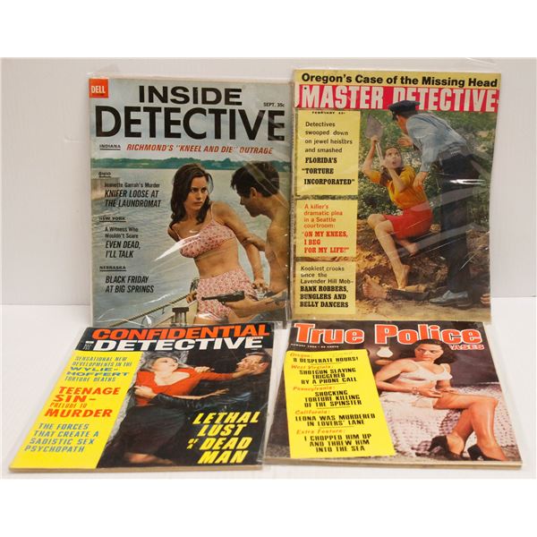 XXX 4 X TRUE CRIME RAPE MURDER MAGAZINES