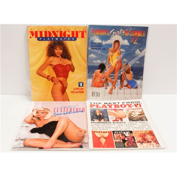 XXX 4 X SPECIAL PLAYBOY COLLECTOR MAGAZINES