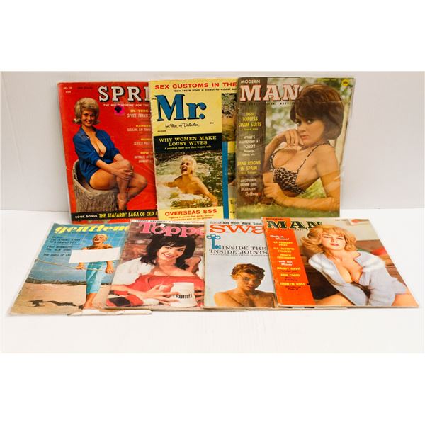 XXX 7 X 50'S TO 60'S PORN MAGAZINES ESTATE