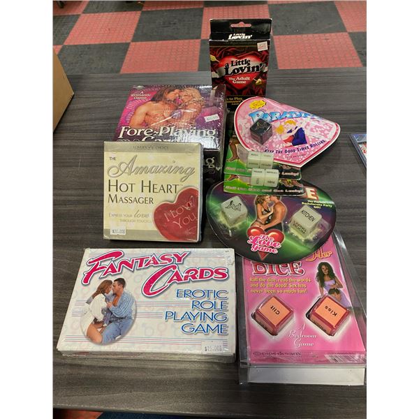 FLAT OF ADULT GAMES