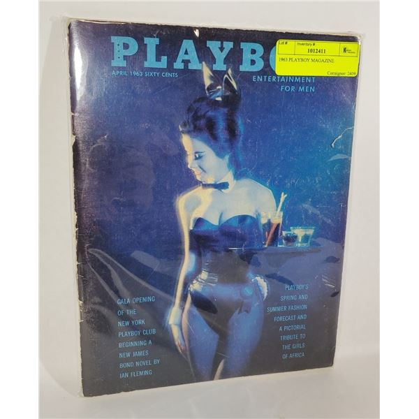 1963 PLAYBOY MAGAZINE