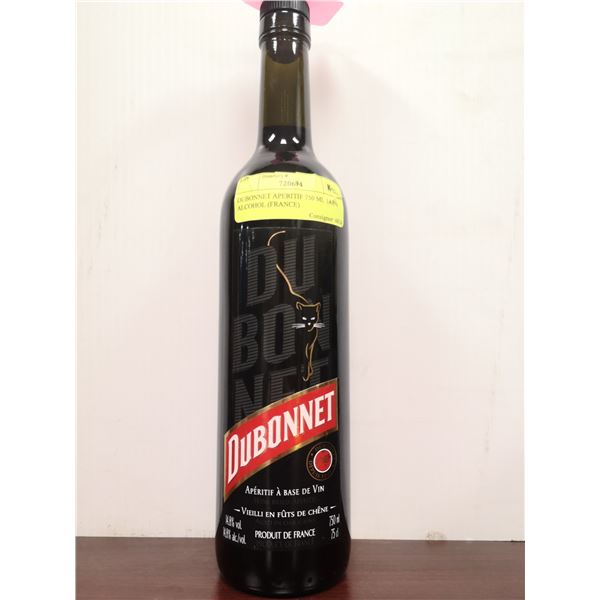 DUBONNET APERITIF 750 ML 14.8% ALCOHOL (FRANCE)