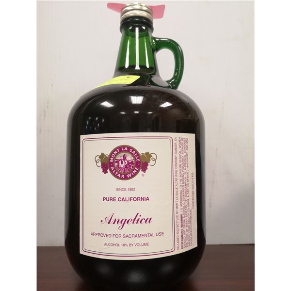 ANGELICA (SACRAMENTAL WINE) CALIFORNIA 1 GALLON