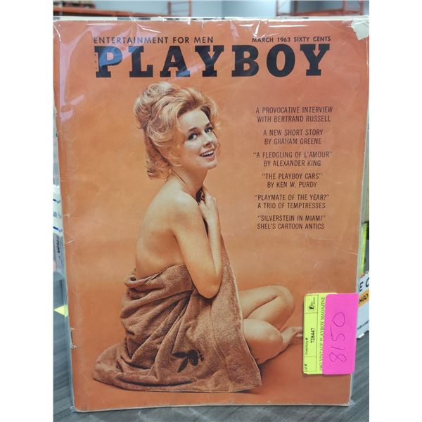 1968 VINTAGE PLAYBOY MAGAZINE