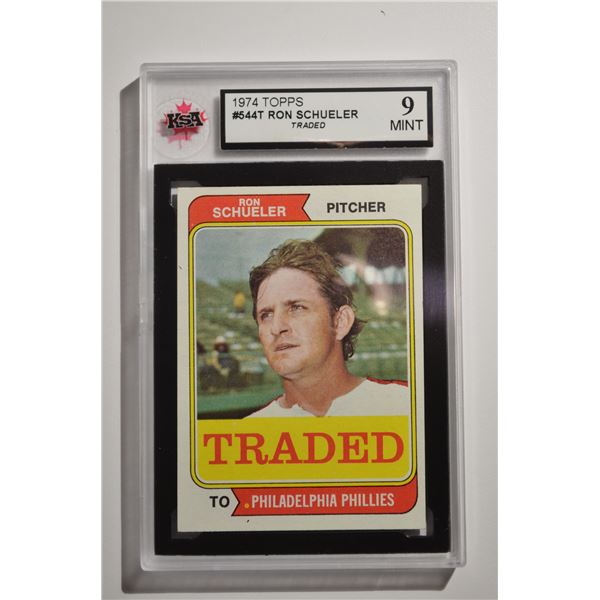 1974 Topps Traded #544T Ron Schueler