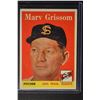 Image 1 : 1958 Topps #399 Marv Grissom