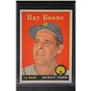 Image 1 : 1958 Topps #185 Ray Boone