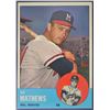 Image 1 : 1963 Topps #275 Eddie Mathews