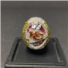 Image 1 : KANSAS CITY CHIEFS 2019 NFL SUPERBOWL CHAMPIONSHIP REPLICA RING "PRINGLE"