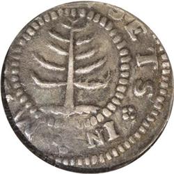 1652 Pine Tree Shilling, Small Planchet XF40 NGC