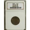 Image 1 : 1835 1/2 C MS65 Brown NGC.