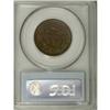 Image 2 : 1855 1C Upright 5s MS65 Brown PCGS.