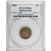 Image 3 : 1856 1C PR64 PCGS.
