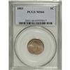 Image 5 : 1861 1C MS66 PCGS.
