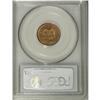 Image 2 : 1868 1C MS64 Red PCGS. The pale orange surfaces of thi