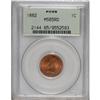 Image 1 : 1882 1C MS65 Red PCGS.