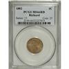 Image 5 : 1882 1C MS66 Red PCGS.