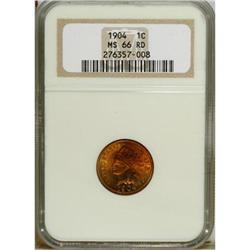 1904 1C MS66 Red NGC.