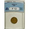 Image 1 : 1909-S VDB 1C Fine 12 ANACS.