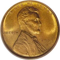 1909-S VDB 1C MS65 Red PCGS.