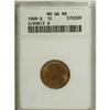 Image 1 : 1909-S 1C S Over Horizontal S MS66 Red and Brown ANACS